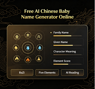 AI Chinese Baby Name Generator