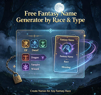 Fantasy Name Generator
